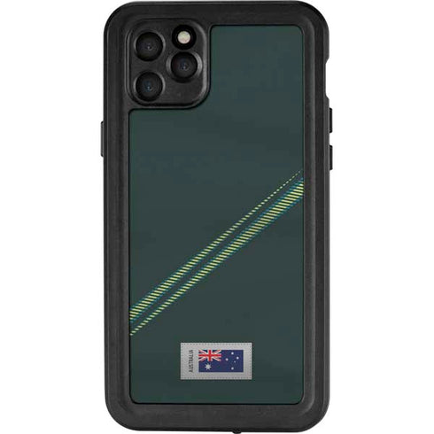 Australia Soccer Flag iPhone 11 Pro Max Waterproof Case