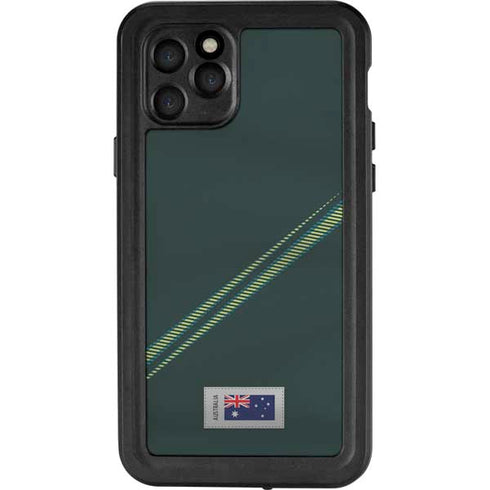 Australia Soccer Flag iPhone 11 Pro Waterproof Case