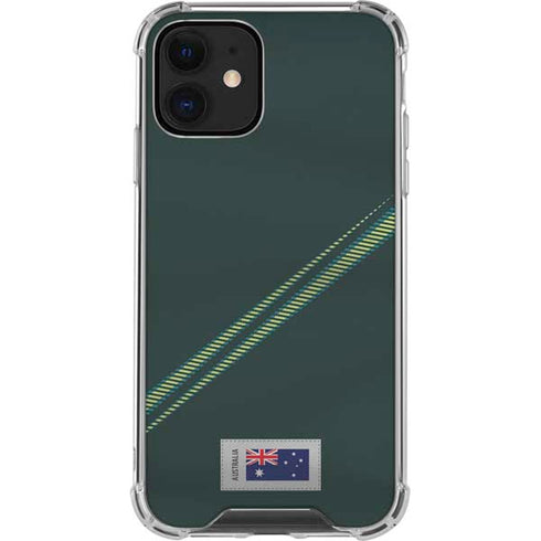 Australia Soccer Flag iPhone 12 Mini Clear Case