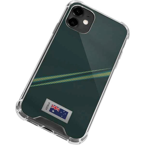Australia Soccer Flag iPhone 12 Mini Clear Case