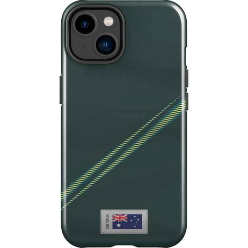 Australia Soccer Flag iPhone 15 Plus Impact Case