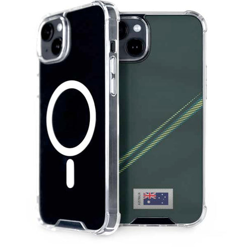 Australia Soccer Flag iPhone 15 MagSafe Case