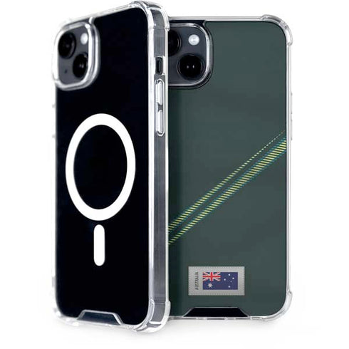 Australia Soccer Flag iPhone 15 Plus MagSafe Case