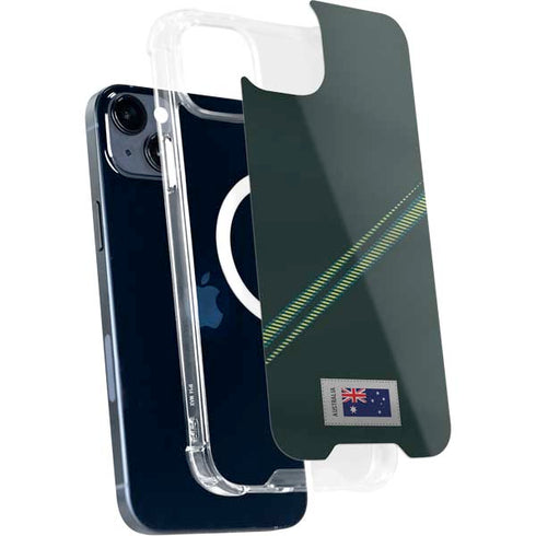 Australia Soccer Flag iPhone 15 Plus MagSafe Case