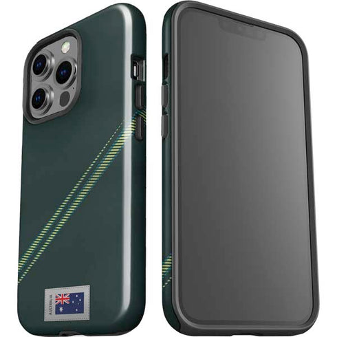 Australia Soccer Flag iPhone 14 Pro Impact Case