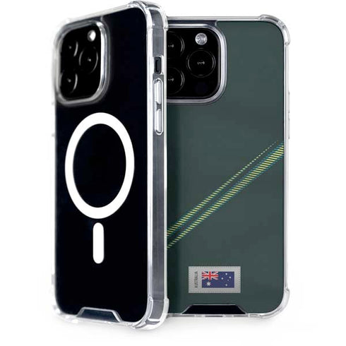 Australia Soccer Flag iPhone 15 Pro Max MagSafe Case