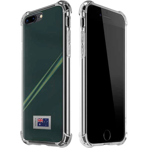 Australia Soccer Flag iPhone 7/8 Plus Clear Case