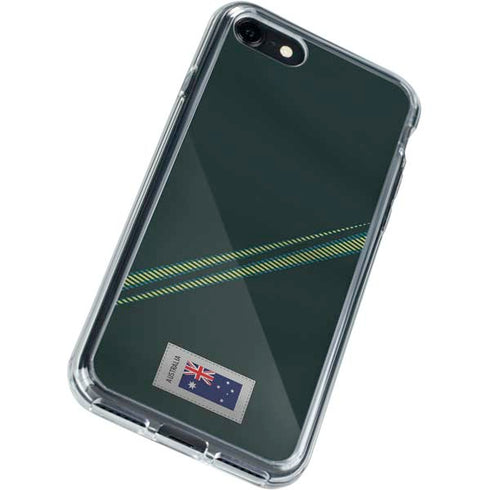 Australia Soccer Flag iPhone SE (2nd & 3rd Gen) Clear Case