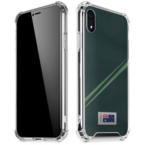 Australia Soccer Flag iPhone XR Clear Case