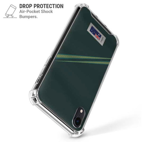 Australia Soccer Flag iPhone XR Clear Case