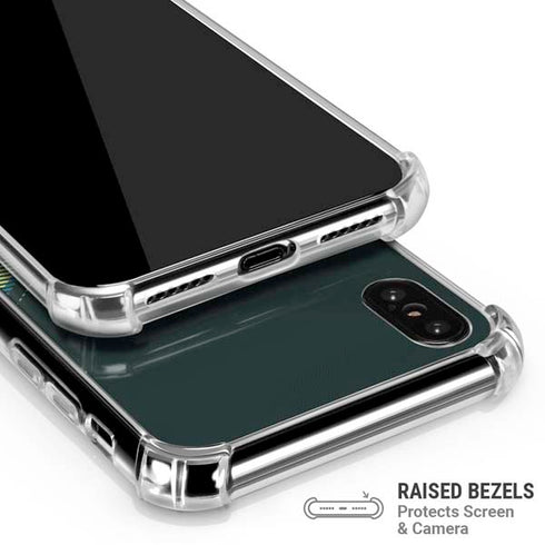 Australia Soccer Flag iPhone XS Max Clear Case