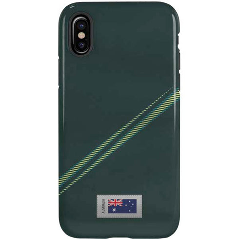Australia Soccer Flag iPhone XS Pro Case