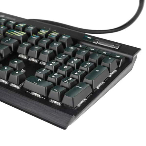Australia Soccer Flag K95 RGB PLATINUM Mechanical Gaming Keyboard Skin