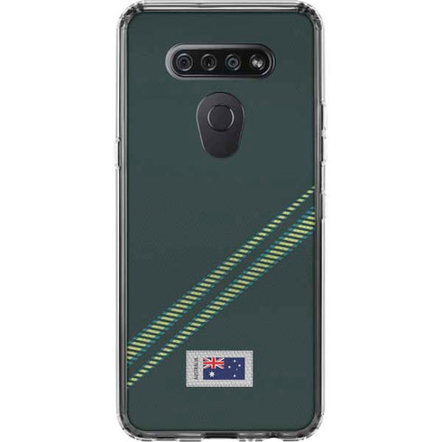 Australia Soccer Flag LG K51/Q51 Clear Case