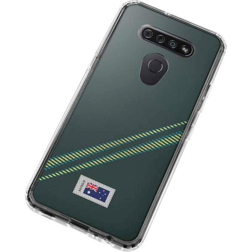Australia Soccer Flag LG K51/Q51 Clear Case