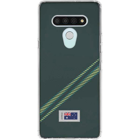 Australia Soccer Flag LG Stylo 6 Clear Case