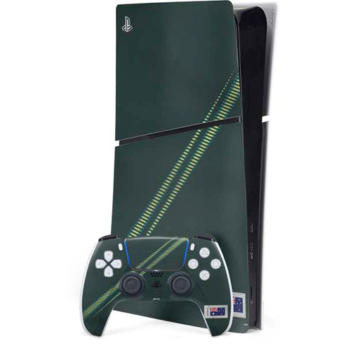 Australia Soccer Flag PS5 Slim Digital Edition Console Skin