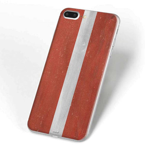 Latvia Flag Distressed iPhone 7 Plus Skin