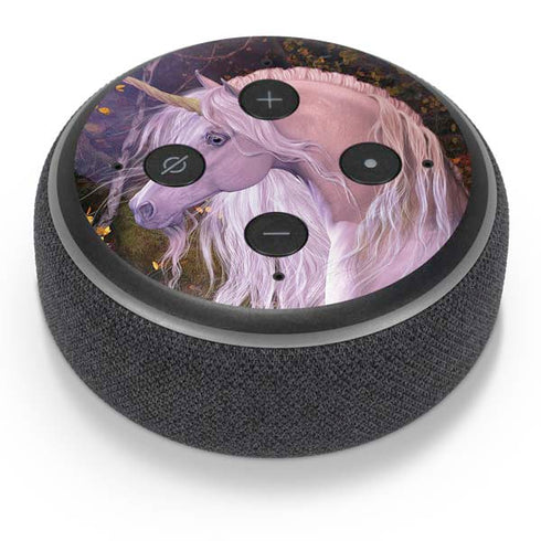 Laurie Prindle Autumn Glow Unicorn Amazon Echo Dot Skin
