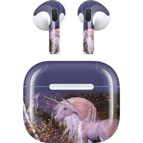 Laurie Prindle Autumn Glow Unicorn Apple AirPods (3rd Gen 2021) Skin