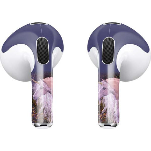 Laurie Prindle Autumn Glow Unicorn Apple AirPods (3rd Gen 2021) Skin