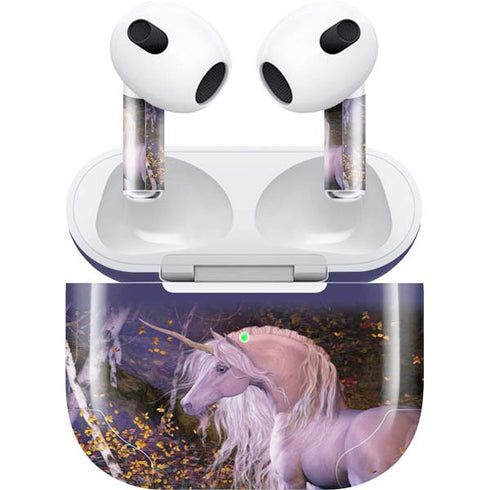Laurie Prindle Autumn Glow Unicorn Apple AirPods (3rd Gen 2021) Skin
