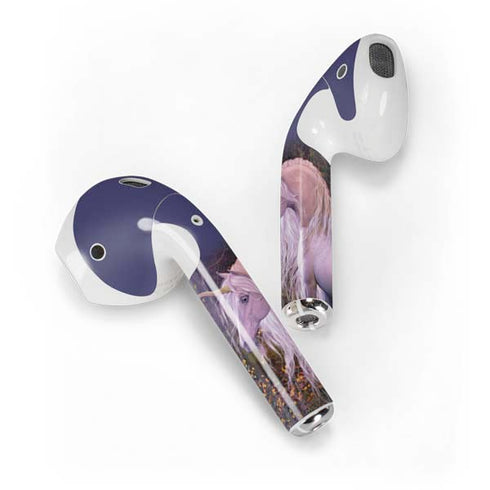 Laurie Prindle Autumn Glow Unicorn Apple AirPods Skin