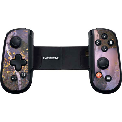 Autumn Glow Unicorn by Laurie Prindle Backbone One for iPhone Game Controller Skin