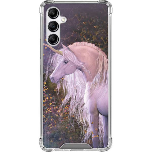 Laurie Prindle Autumn Glow Unicorn Galaxy A14 5G Clear Case