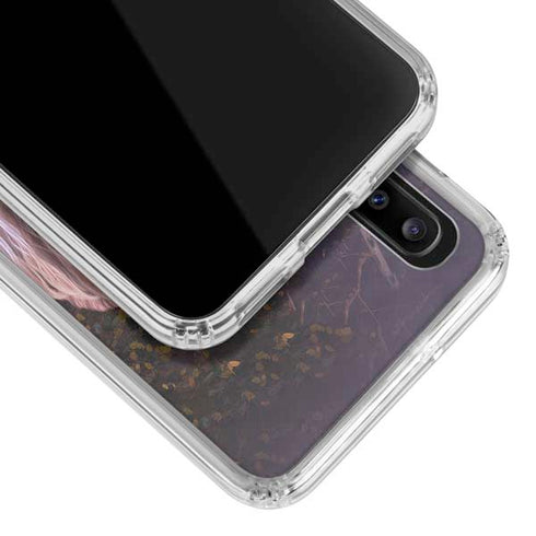 Laurie Prindle Autumn Glow Unicorn Galaxy A30 Clear Case