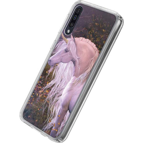 Laurie Prindle Autumn Glow Unicorn Galaxy A50 Clear Case