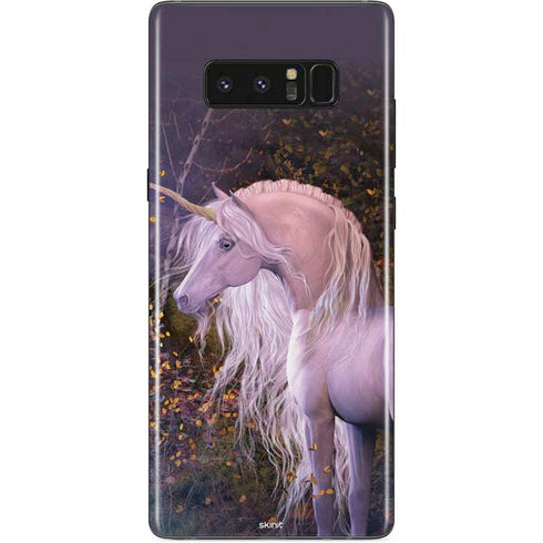 Laurie Prindle Autumn Glow Unicorn Galaxy Note 8 Skin