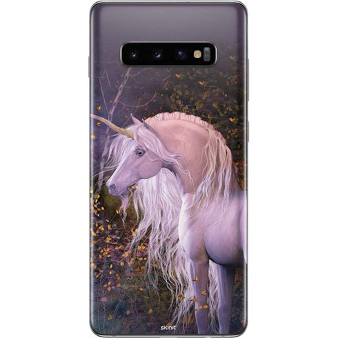 Laurie Prindle Autumn Glow Unicorn Galaxy S10 Plus Skin