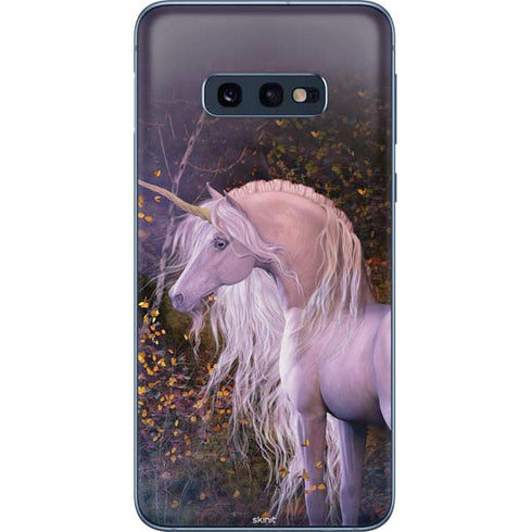 Laurie Prindle Autumn Glow Unicorn Galaxy S10e Skin