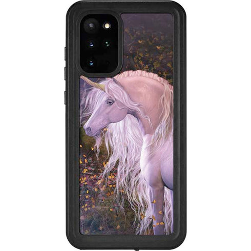 Laurie Prindle Autumn Glow Unicorn Galaxy S20 Plus Waterproof Case