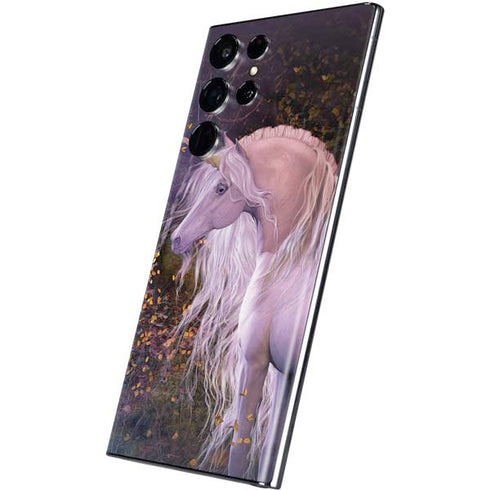 Laurie Prindle Autumn Glow Unicorn Galaxy S22 Ultra Skin