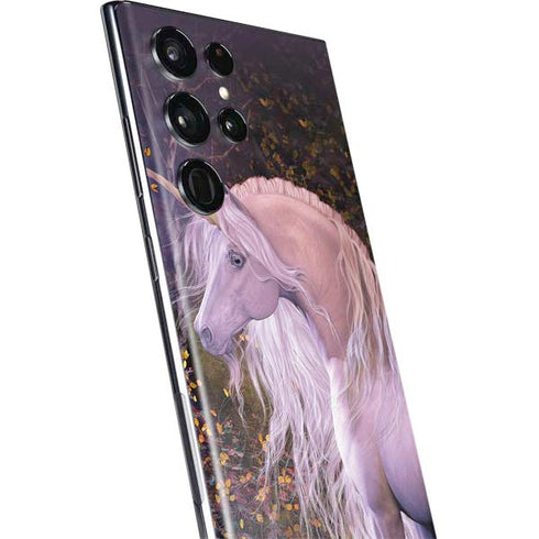Laurie Prindle Autumn Glow Unicorn Galaxy S22 Ultra Skin