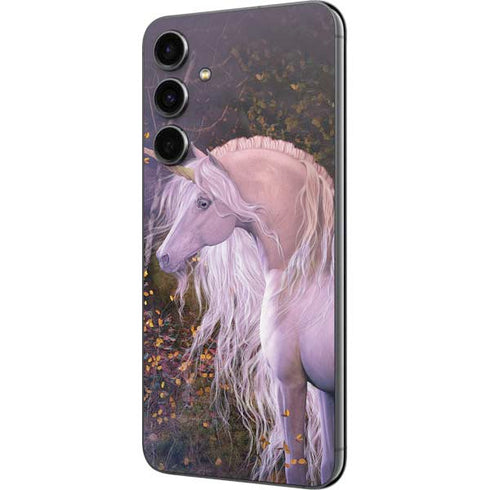 Autumn Glow Unicorn by Laurie Prindle Galaxy S23 FE Skin