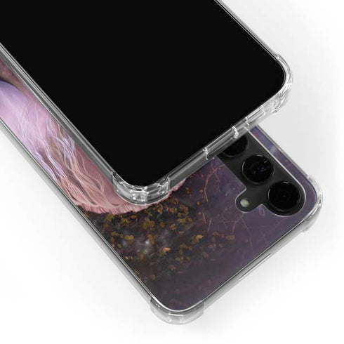 Autumn Glow Unicorn by Laurie Prindle Galaxy S24 Plus Clear Case