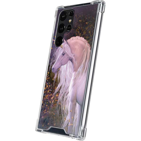 Autumn Glow Unicorn by Laurie Prindle Galaxy S24 Ultra Clear Case