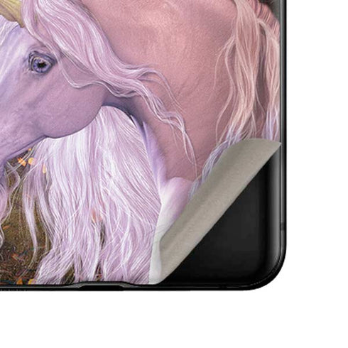 Laurie Prindle Autumn Glow Unicorn Galaxy Z Flip Skin