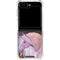 Autumn Glow Unicorn by Laurie Prindle Galaxy Z Flip5 5G Clear Case
