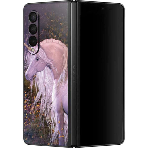 Laurie Prindle Autumn Glow Unicorn Galaxy Z Fold3 5G Skin