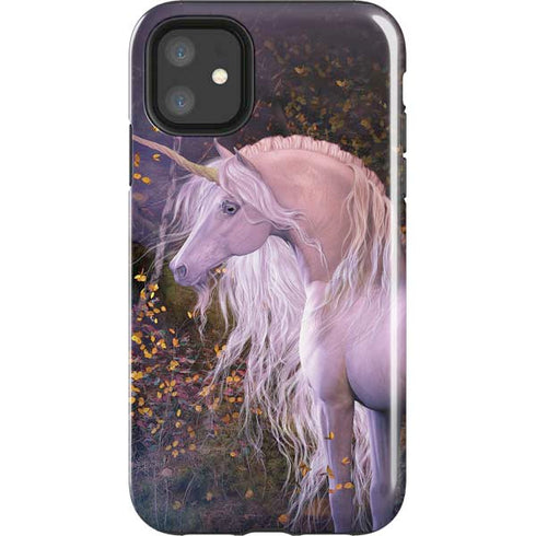 Laurie Prindle Autumn Glow Unicorn iPhone 11 Impact Case