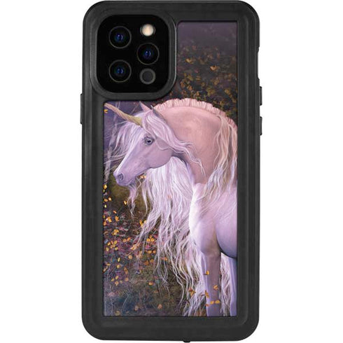 Laurie Prindle Autumn Glow Unicorn iPhone 12 Pro Waterproof Case