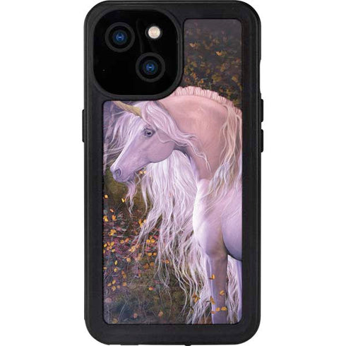 Laurie Prindle Autumn Glow Unicorn iPhone 13 Mini Waterproof Case