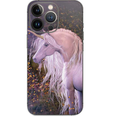 Laurie Prindle Autumn Glow Unicorn iPhone 13 Pro Skin