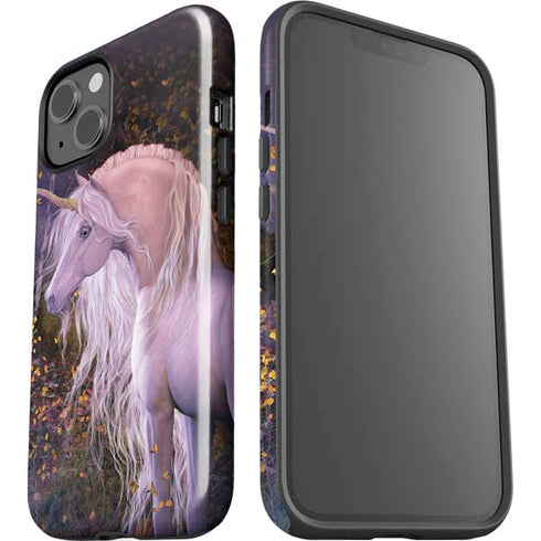 Autumn Glow Unicorn by Laurie Prindle iPhone 15 Impact Case