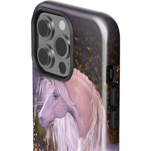 Autumn Glow Unicorn by Laurie Prindle iPhone 15 Pro Impact Case