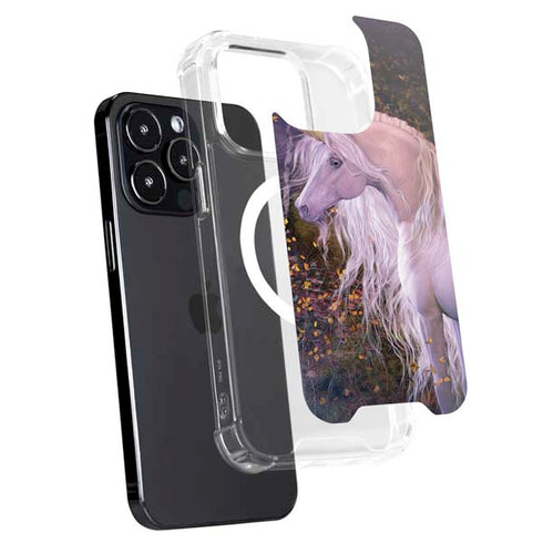 Autumn Glow Unicorn by Laurie Prindle iPhone 15 Pro Max MagSafe Case